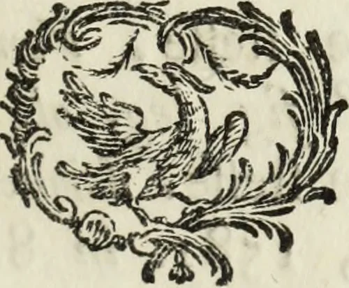 An illustration from Bibliotheca Maphaei Pinellii Veneti magno jam studio collecta, 1787, leaf 56