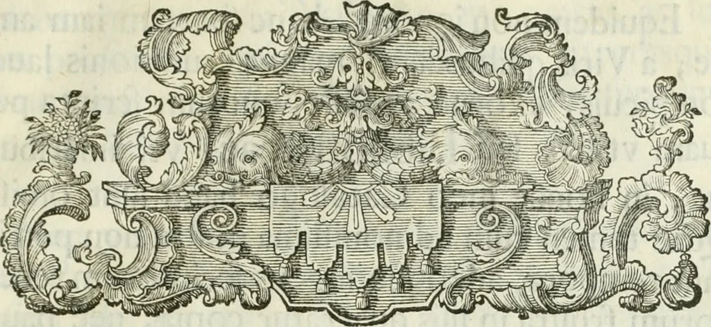 An illustration from Bibliotheca numismatica : exhibens catalogum auctorum qui de re monetaria et numis tam antiquis quam recentioribus scripsere, 1760, leaf 8