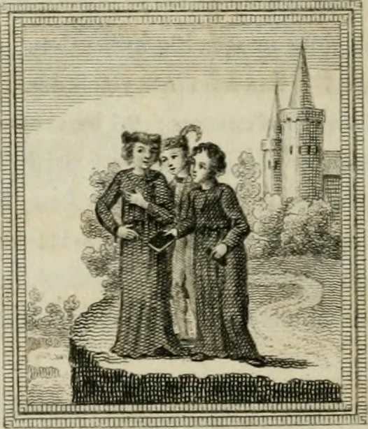 An illustration from Bibliotheca Spenceriana; or, A descriptive catalogue of the ... library of George John, earl Spencer, 1814, leaf 383