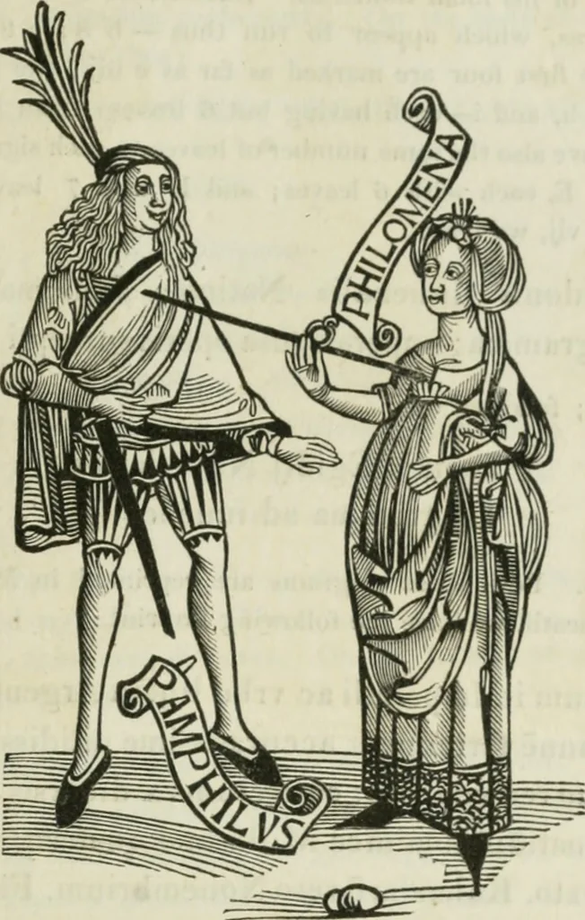 An illustration from Bibliotheca Spenceriana; or, A descriptive catalogue of the ... library of George John, earl Spencer, 1814, leaf 448