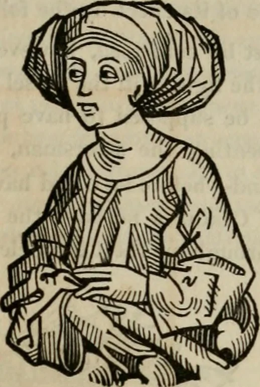 An illustration from Bibliotheca Spenceriana; or, A descriptive catalogue of the ... library of George John, earl Spencer, 1814, leaf 266