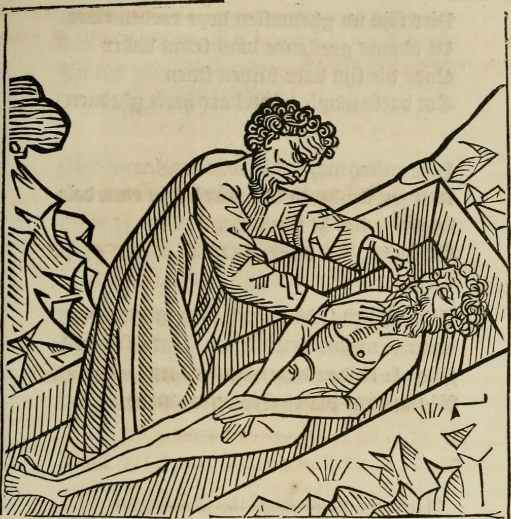 An illustration from Bibliotheca Spenceriana; or, A descriptive catalogue of the ... library of George John, earl Spencer, 1814, leaf 358