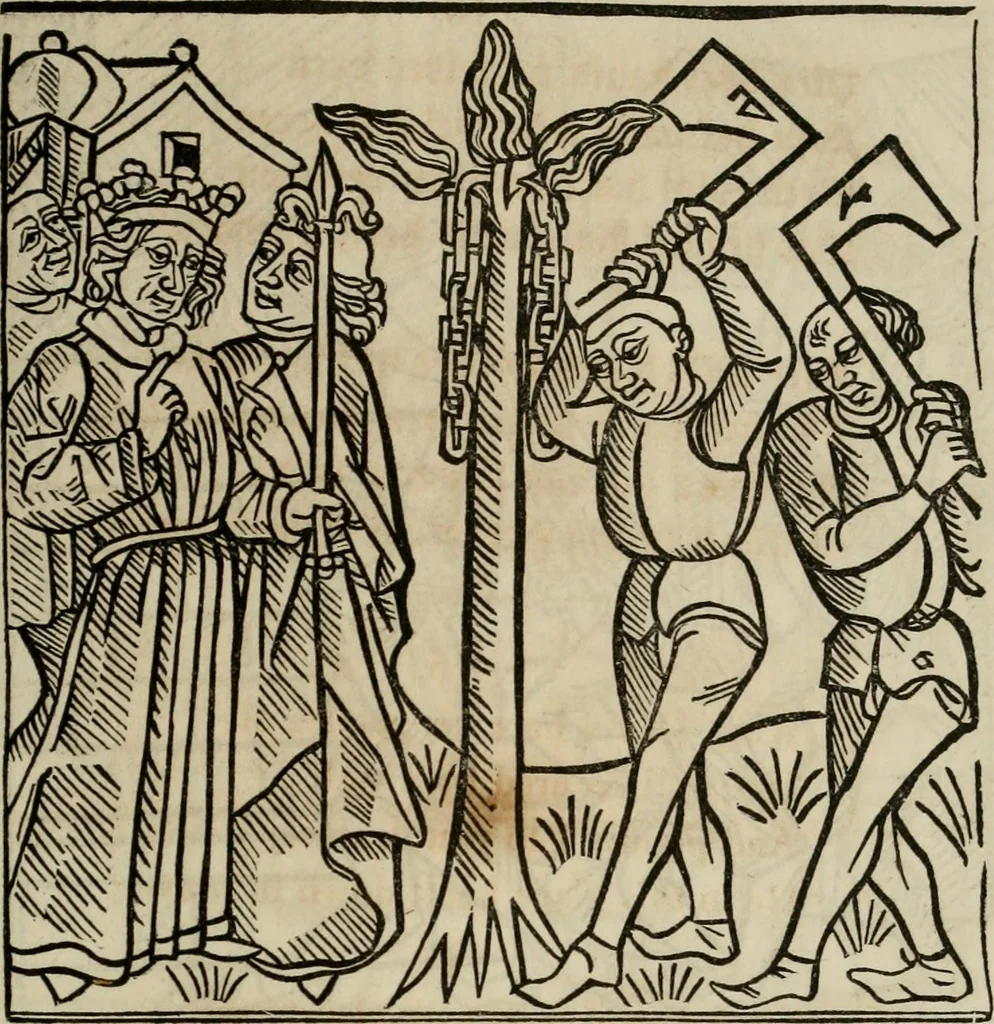 An illustration from Bibliotheca Spenceriana; or, A descriptive catalogue of the ... library of George John, earl Spencer, 1814, leaf 364