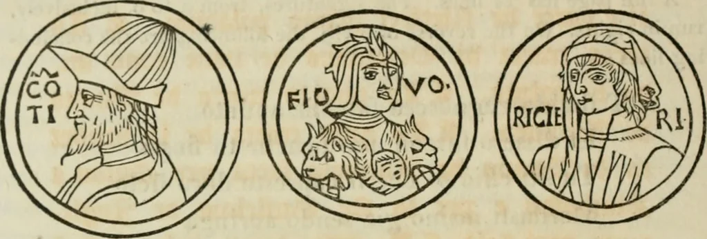 An illustration from Bibliotheca Spenceriana; or, A descriptive catalogue of the ... library of George John, earl Spencer, 1814, leaf 193