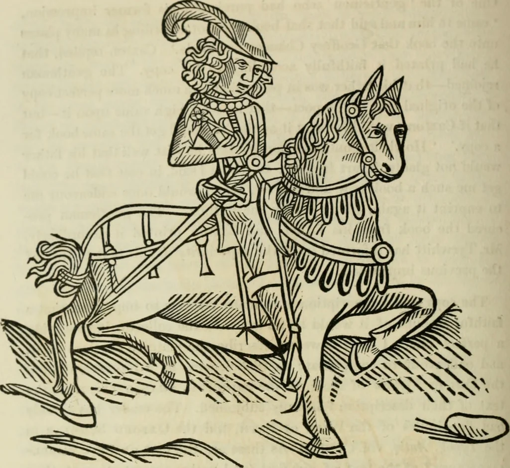 An illustration from Bibliotheca Spenceriana; or, A descriptive catalogue of the ... library of George John, earl Spencer, 1814, leaf 329