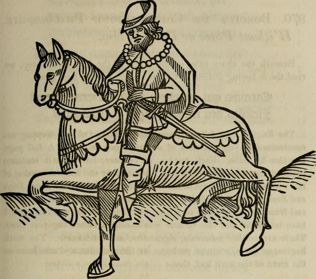An illustration from Bibliotheca Spenceriana; or, A descriptive catalogue of the ... library of George John, earl Spencer, 1814, leaf 344