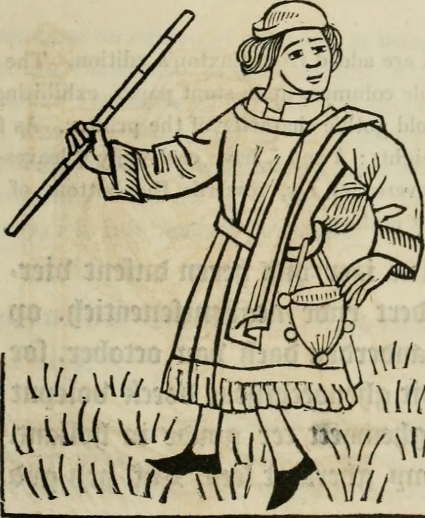 An illustration from Bibliotheca Spenceriana; or, A descriptive catalogue of the ... library of George John, earl Spencer, 1814, leaf 596