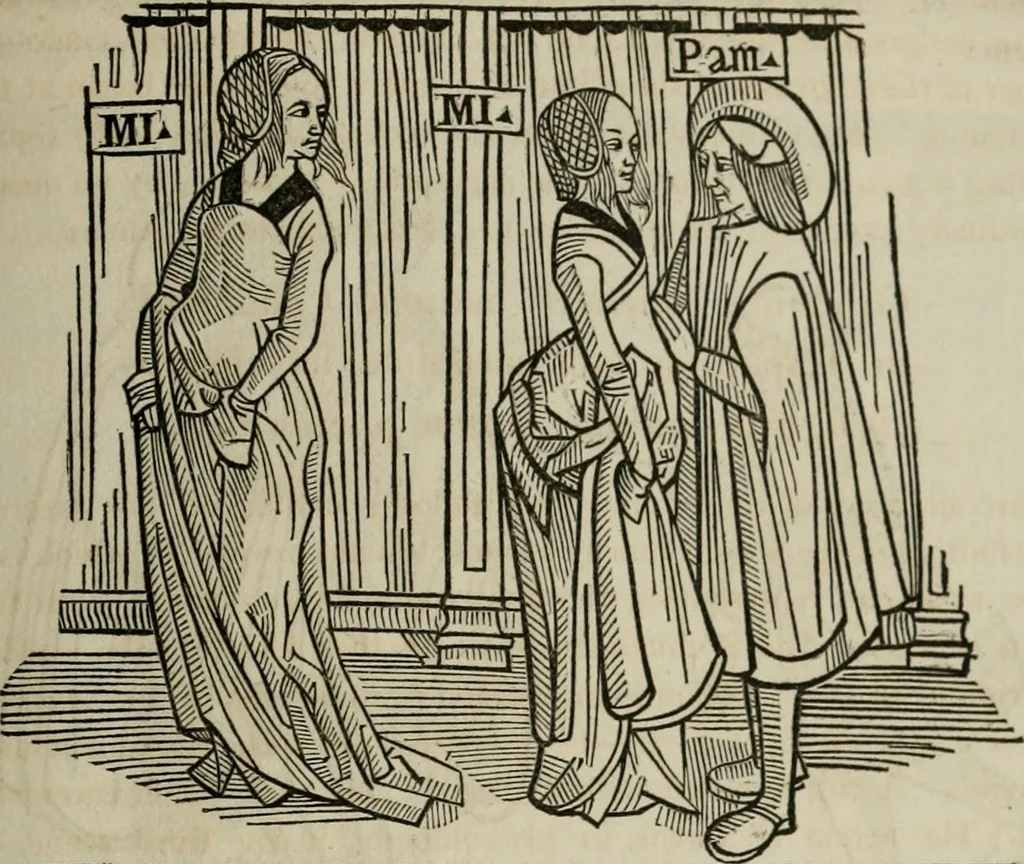 An illustration from Bibliotheca Spenceriana; or, A descriptive catalogue of the ... library of George John, earl Spencer, 1814, leaf 614