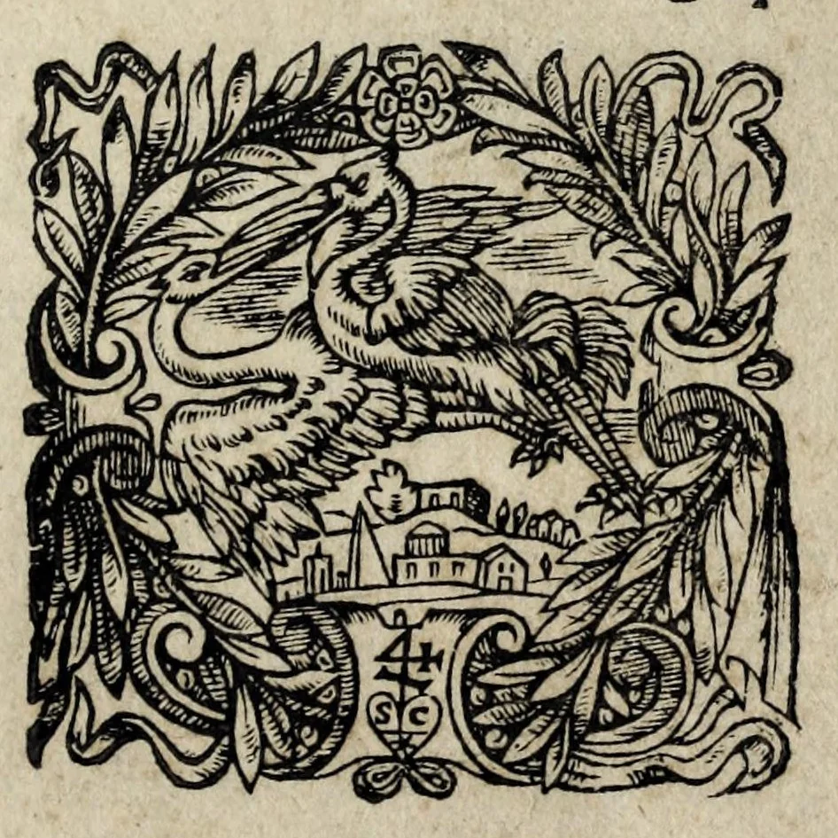 An illustration from Bibliothèque des autheurs qui ont escrit l'histoire et topographie de la France : diuisee en deux parties, felon l'ordre des temps & des matieres, 1627, leaf 5