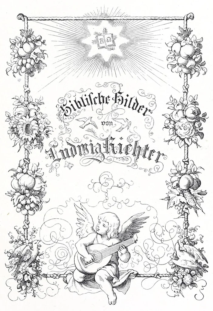 An illustration from Biblische Bilder, 1876, leaf 11