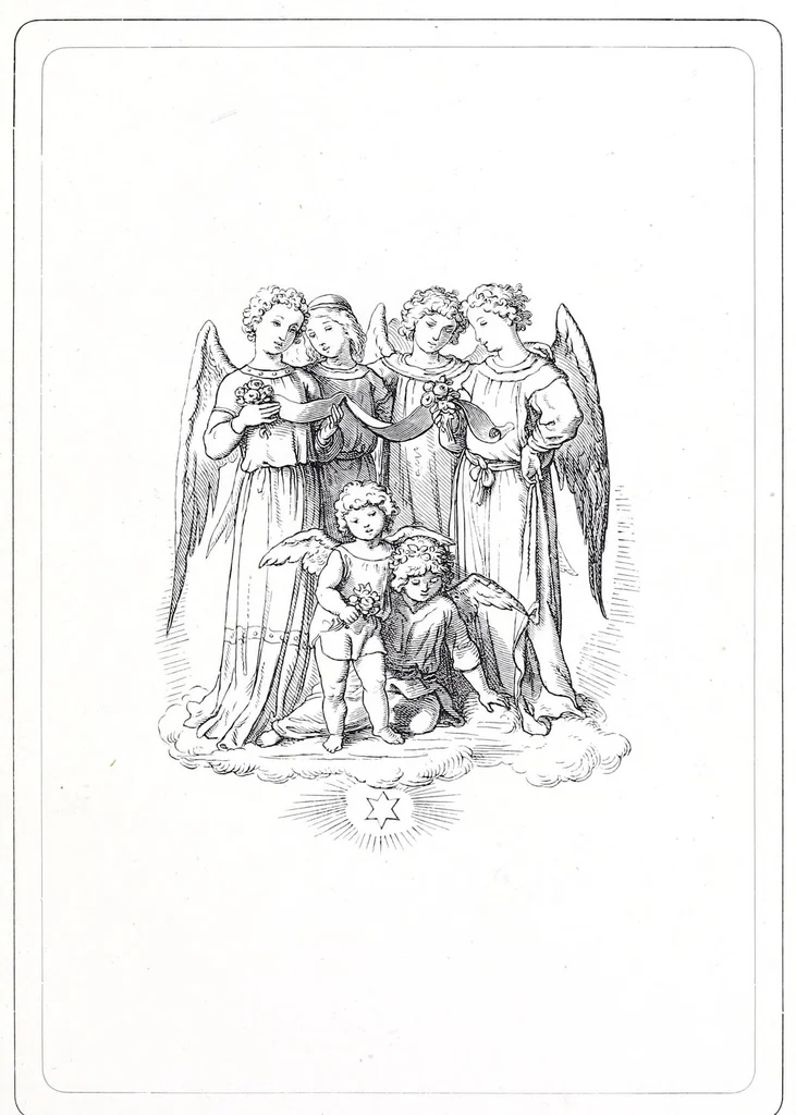 An illustration from Biblische Bilder, 1876, leaf 15