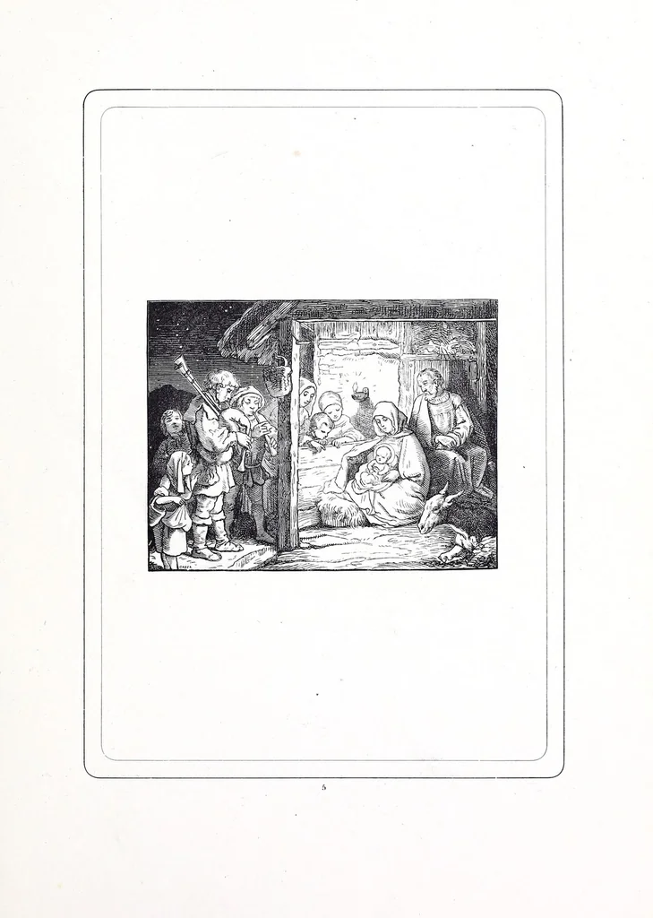 An illustration from Biblische Bilder, 1876, leaf 27