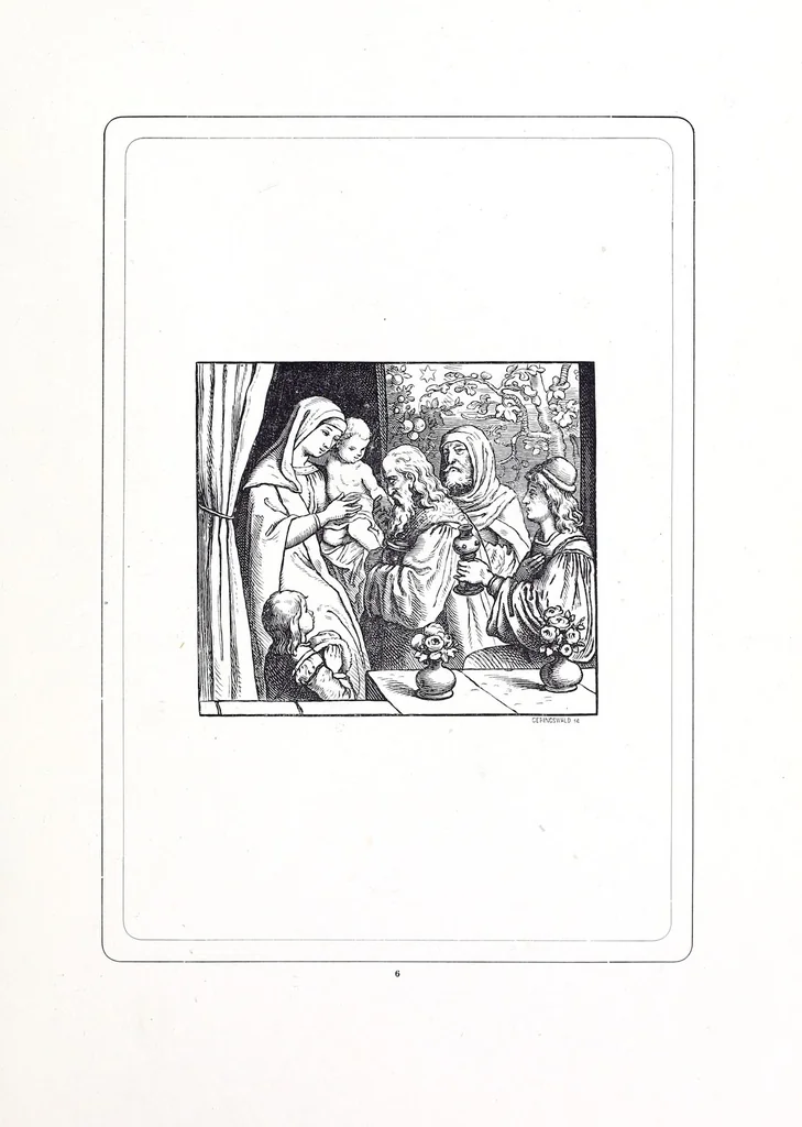 An illustration from Biblische Bilder, 1876, leaf 31