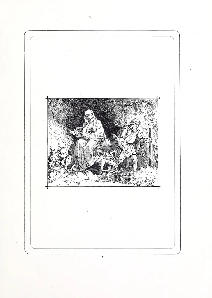 An illustration from Biblische Bilder, 1876, leaf 35