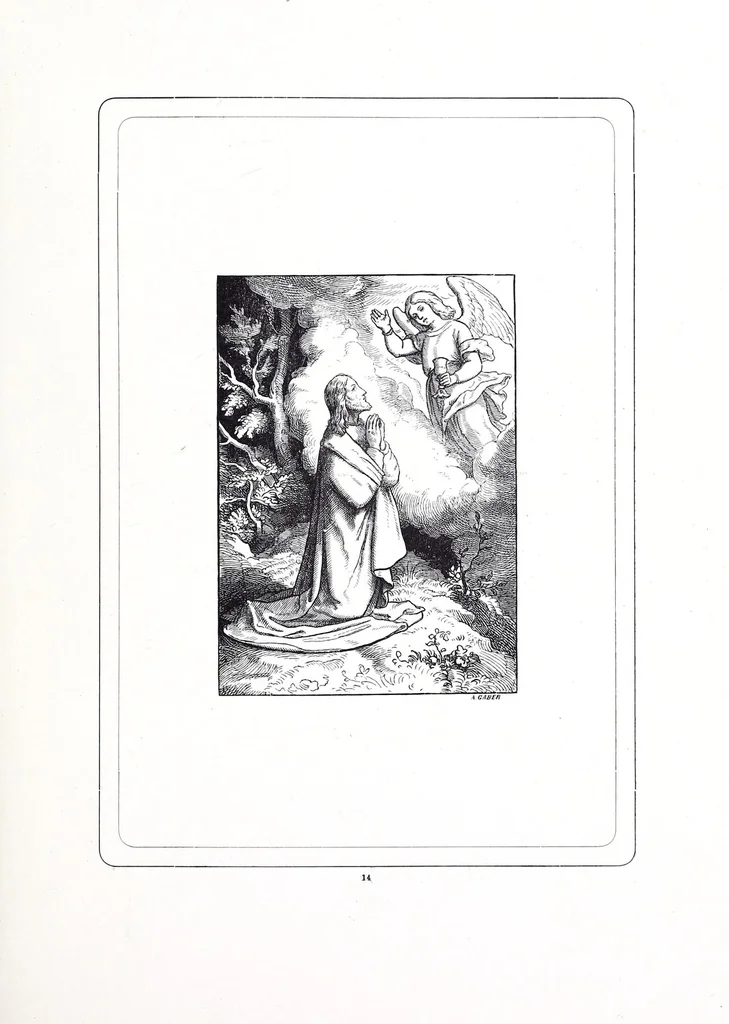 An illustration from Biblische Bilder, 1876, leaf 63