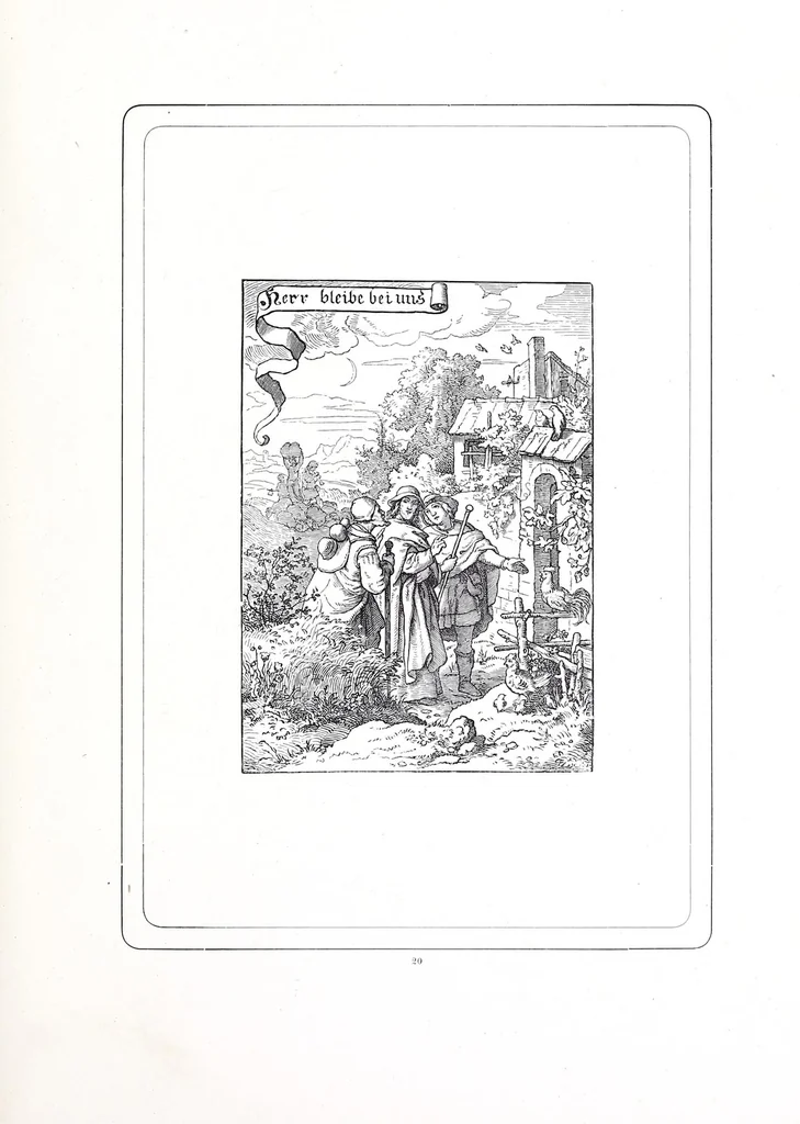 An illustration from Biblische Bilder, 1876, leaf 87