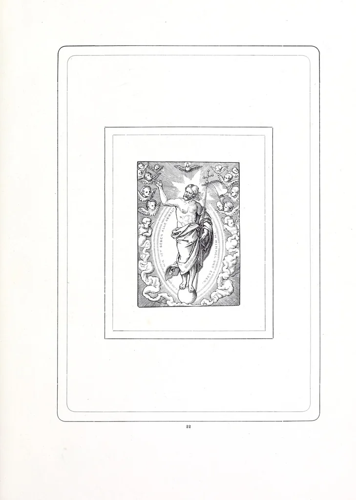 An illustration from Biblische Bilder, 1876, leaf 95