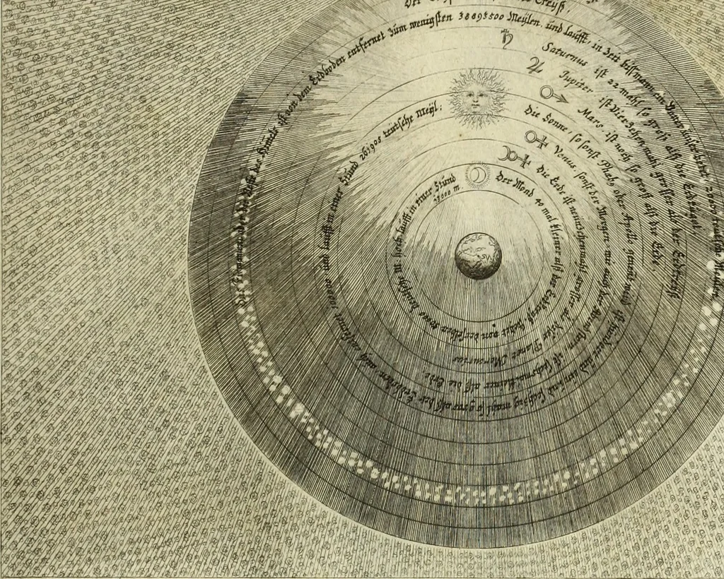 An illustration from Biblisches Engel- u. Kunst Werck : alles das jenige, was in heiliger göttlicher Schrifft Altes und Neuen Testaments von den heiligen Engels Gottes ... zu finden ist ... in zierlichen Kupffern, mit beygefüngten teutschen Erklärungs und Andachs-Reimen vorstellend, 1705, leaf 12
