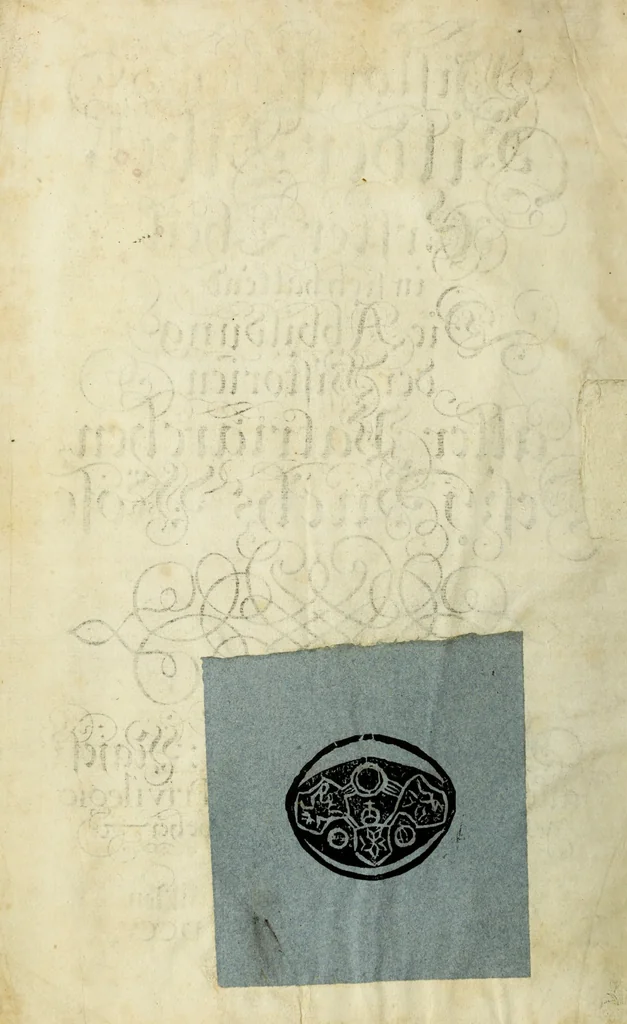 An illustration from Biblisches Engel- u. Kunst Werck : alles das jenige, was in heiliger göttlicher Schrifft Altes und Neuen Testaments von den heiligen Engels Gottes ... zu finden ist ... in zierlichen Kupffern, mit beygefüngten teutschen Erklärungs und Andachs-Reimen vorstellend, 1705, leaf 5