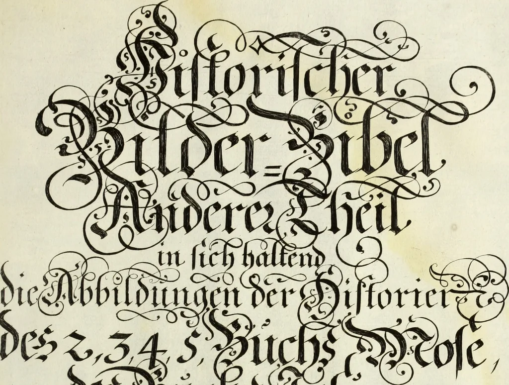 An illustration from Biblisches Engel- u. Kunst Werck : alles das jenige, was in heiliger göttlicher Schrifft Altes und Neuen Testaments von den heiligen Engels Gottes ... zu finden ist ... in zierlichen Kupffern, mit beygefüngten teutschen Erklärungs und Andachs-Reimen vorstellend, 1705, leaf 56
