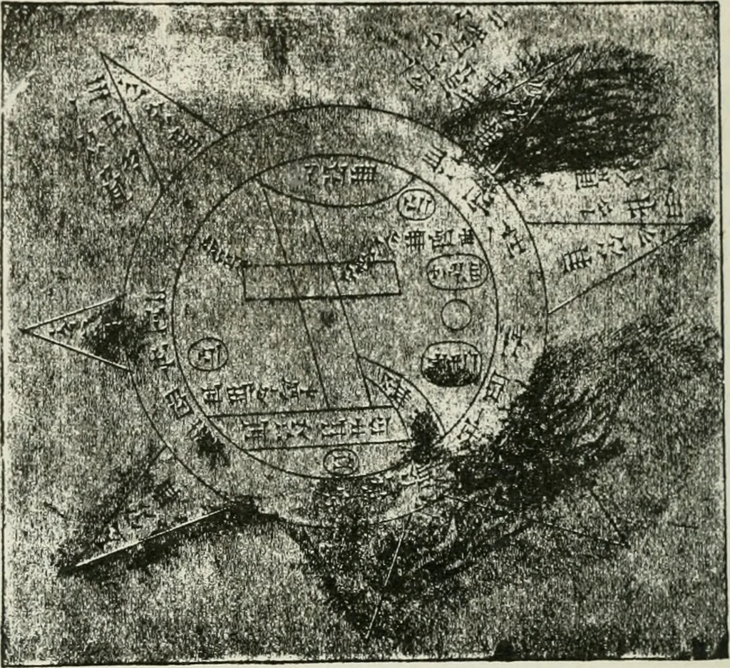 An illustration from Biblïne opovidannie pro sotvorennie svita v svitli nauky, 1918, leaf 103