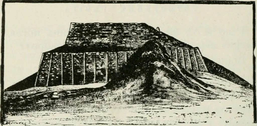 An illustration from Biblïne opovidannie pro sotvorennie svita v svitli nauky, 1918, leaf 107