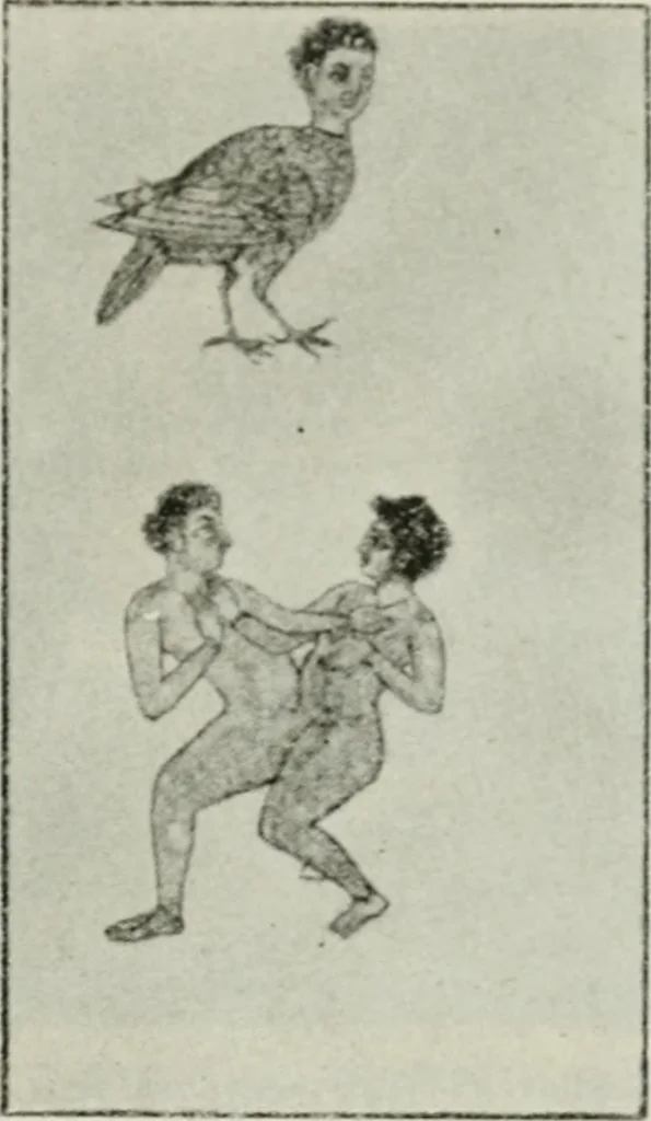 An illustration from Biblïne opovidannie pro sotvorennie svita v svitli nauky, 1918, leaf 112