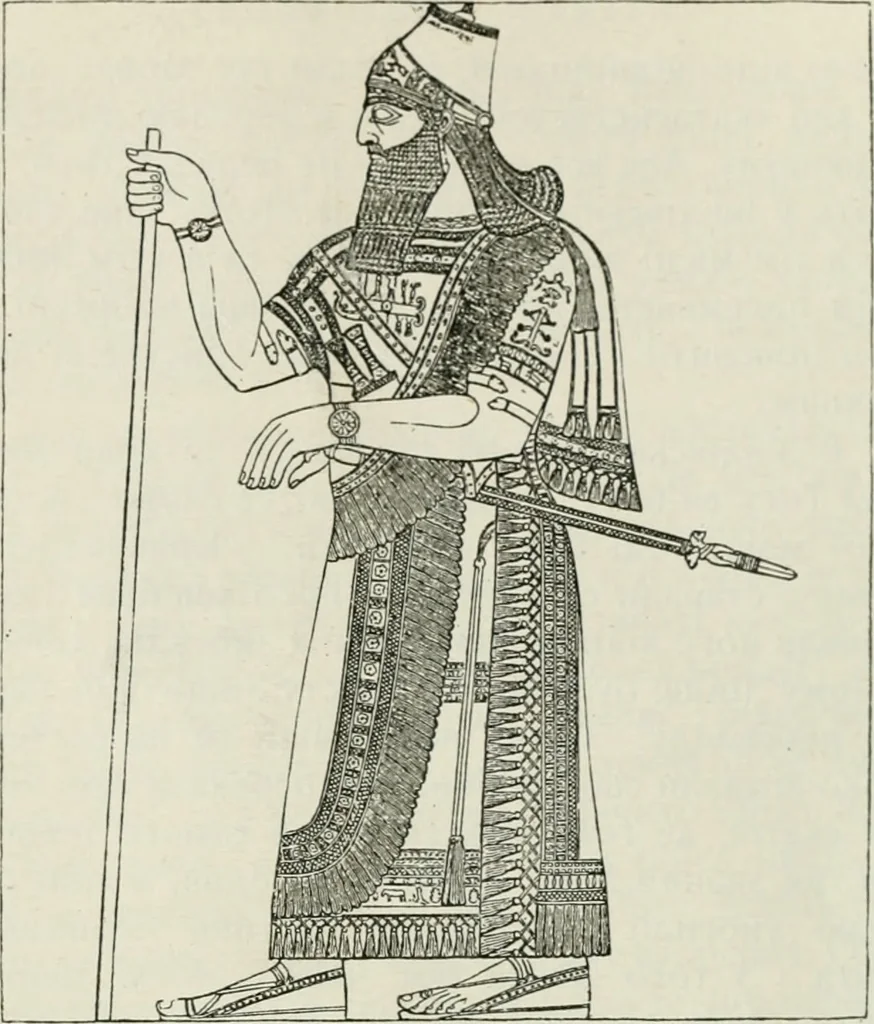 An illustration from Biblïne opovidannie pro sotvorennie svita v svitli nauky, 1918, leaf 55
