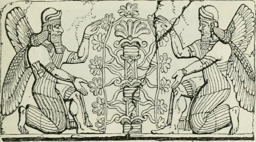 An illustration from Biblïne opovidannie pro sotvorennie svita v svitli nauky, 1918, leaf 68