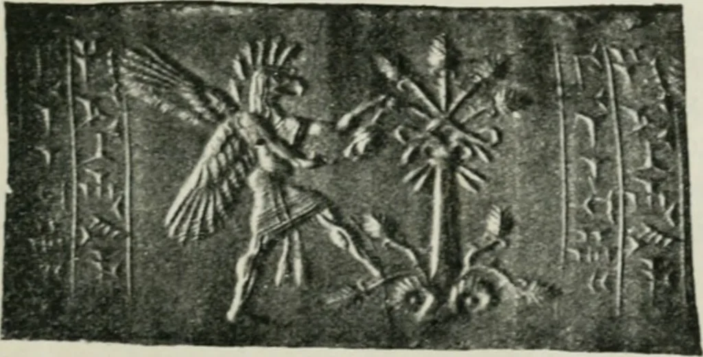 An illustration from Biblïne opovidannie pro sotvorennie svita v svitli nauky, 1918, leaf 70