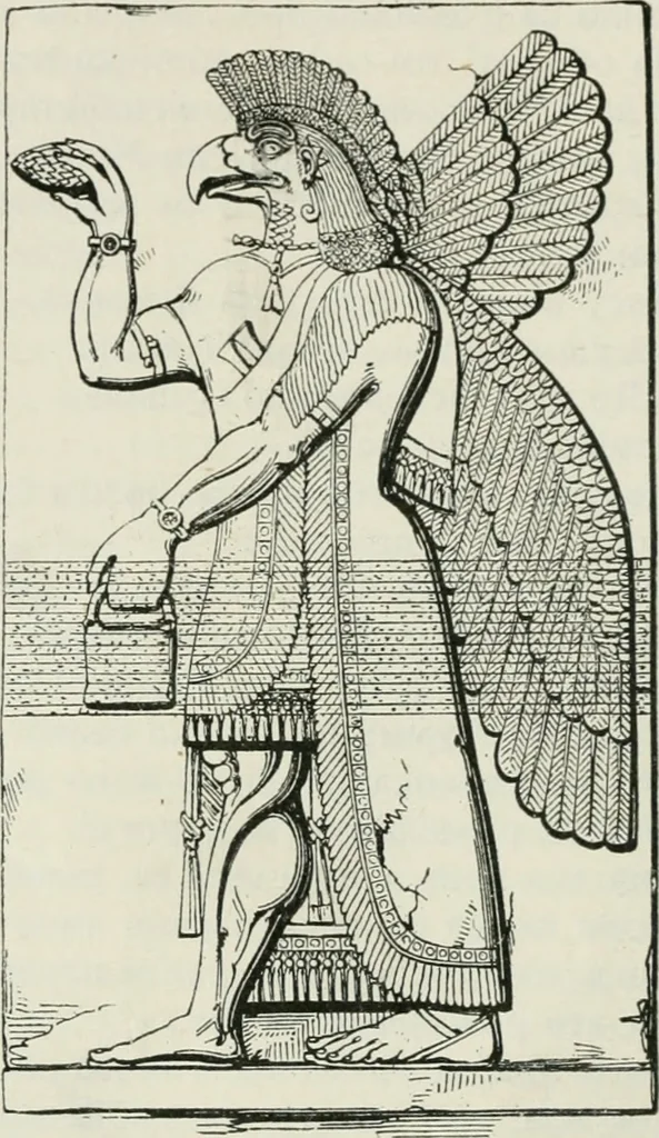 An illustration from Biblïne opovidannie pro sotvorennie svita v svitli nauky, 1918, leaf 81