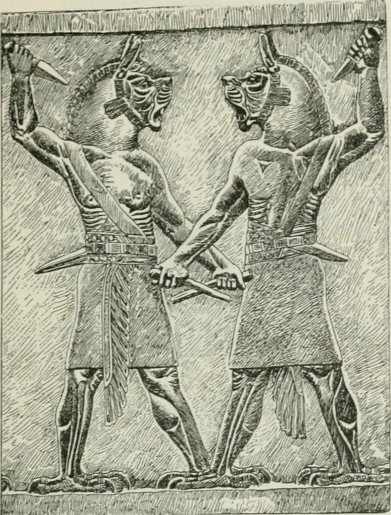 An illustration from Biblïne opovidannie pro sotvorennie svita v svitli nauky, 1918, leaf 84