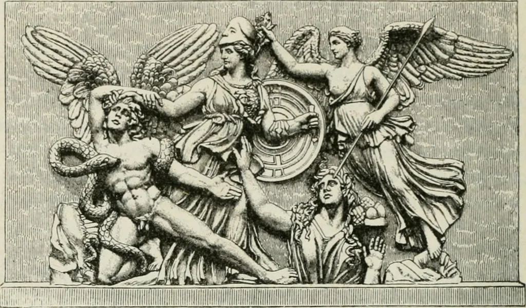 An illustration from Biblïne opovidannie pro sotvorennie svita v svitli nauky, 1918, leaf 97