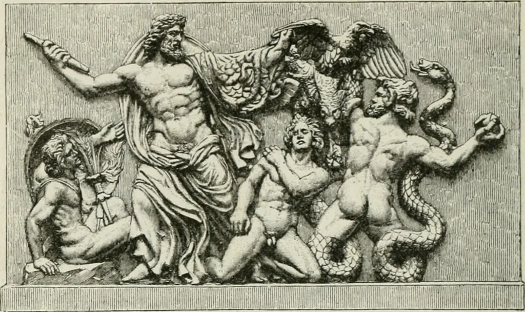 An illustration from Biblïne opovidannie pro sotvorennie svita v svitli nauky, 1918, leaf 99