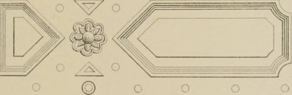 An illustration from Bicknell's village builder. Elevations and plans for cottages, villas, suburban residences, farm houses [etc.] also exterior and interior details for public and private buildings, with approved forms of contracts and specifications. Containing fifty-five plates drawn to scale, 1872, leaf 142