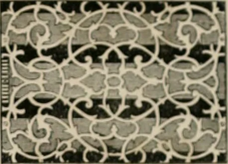 An illustration from Bicknell's village builder. Elevations and plans for cottages, villas, suburban residences, farm houses [etc.] also exterior and interior details for public and private buildings, with approved forms of contracts and specifications. Containing fifty-five plates drawn to scale, 1872, leaf 194