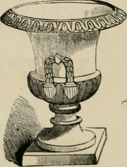 An illustration from Bicknell's village builder. Elevations and plans for cottages, villas, suburban residences, farm houses [etc.] also exterior and interior details for public and private buildings, with approved forms of contracts and specifications. Containing fifty-five plates drawn to scale, 1872, leaf 197