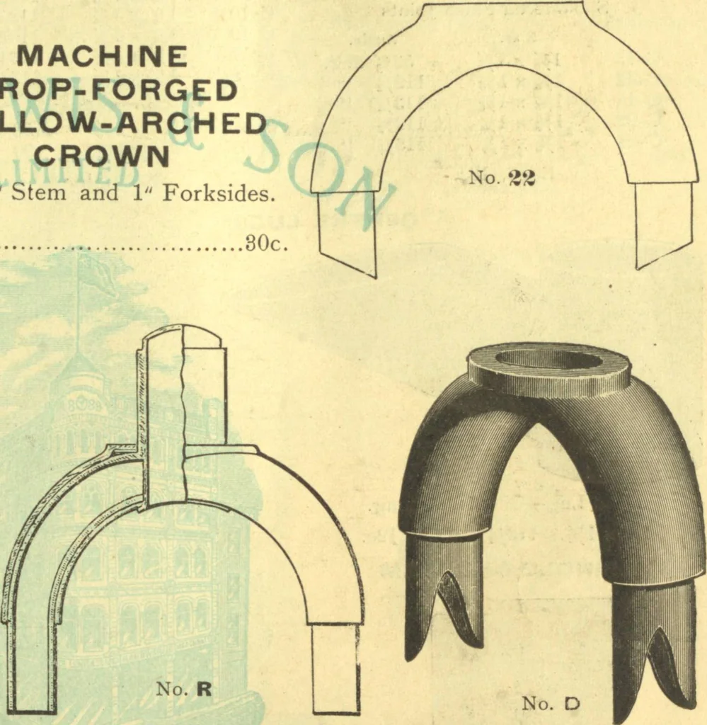 An illustration from Bicycle accessories : 1900 [catalogue, 1900, leaf 12