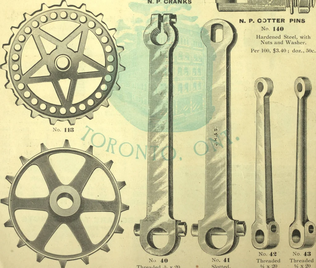 An illustration from Bicycle accessories : 1900 [catalogue, 1900, leaf 17