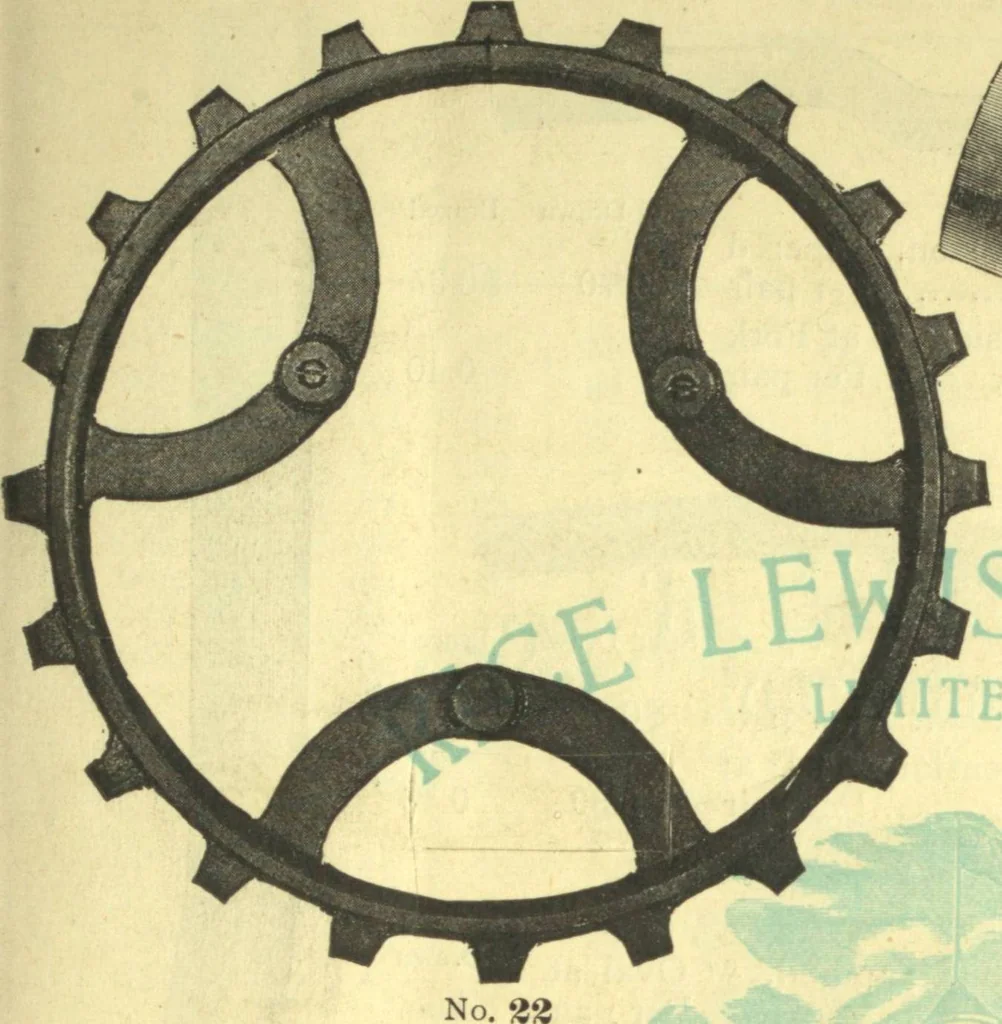 An illustration from Bicycle accessories : 1900 [catalogue, 1900, leaf 18