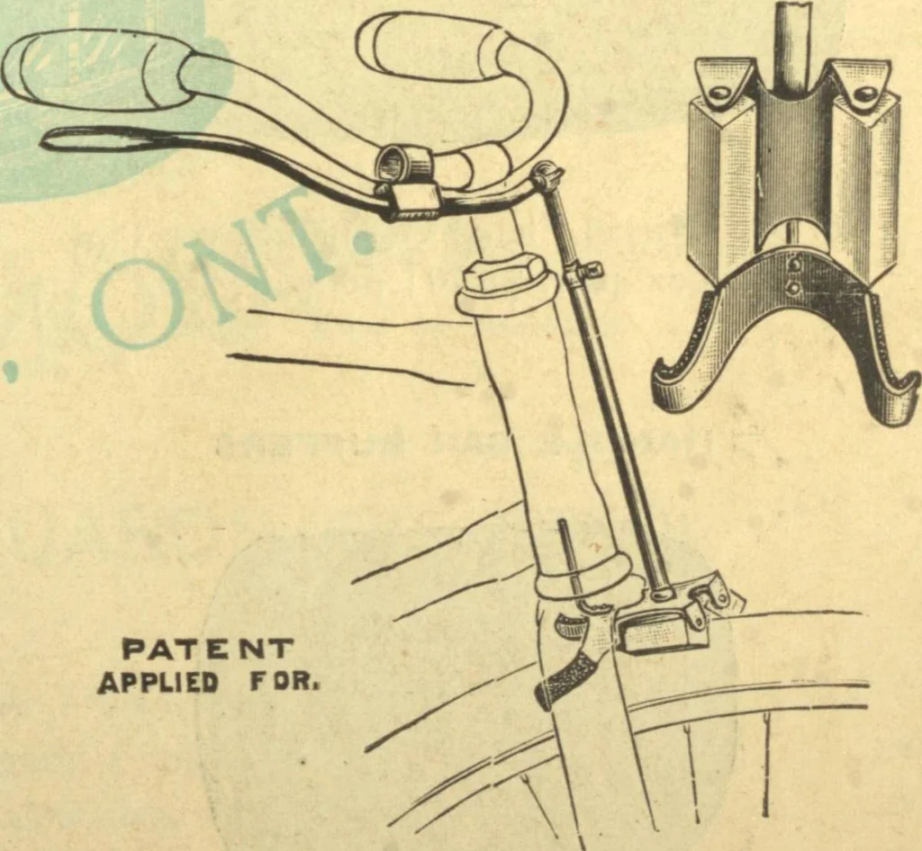 An illustration from Bicycle accessories : 1900 [catalogue, 1900, leaf 22