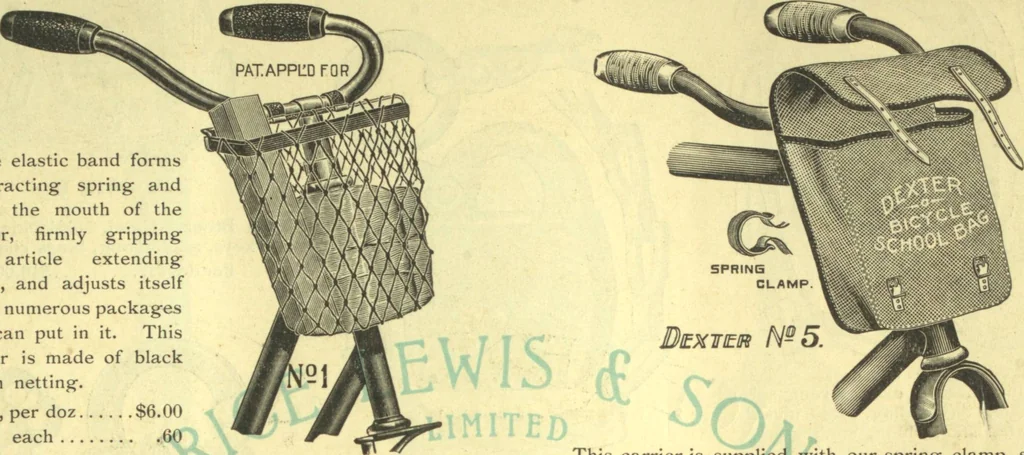 An illustration from Bicycle accessories : 1900 [catalogue, 1900, leaf 40