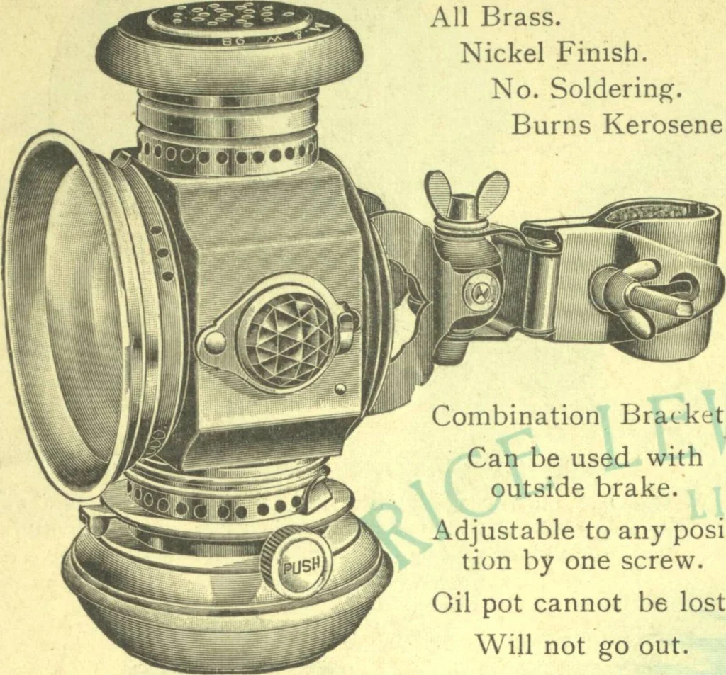 An illustration from Bicycle accessories : 1900 [catalogue, 1900, leaf 59