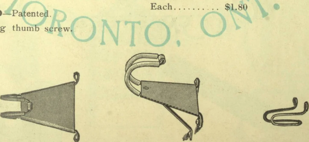 An illustration from Bicycle accessories : 1900 [catalogue, 1900, leaf 61