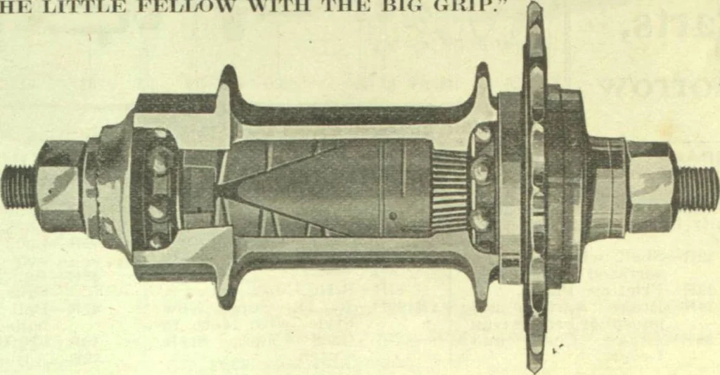 An illustration from Bicycle accessories and repair supplies : bicycles, motorcycle accessories, motor accessories : [catalogue, 1918, leaf 18