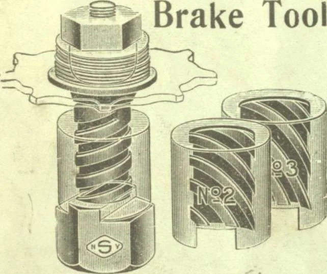 An illustration from Bicycle accessories and repair supplies : bicycles, motorcycle accessories, motor accessories : [catalogue, 1918, leaf 19