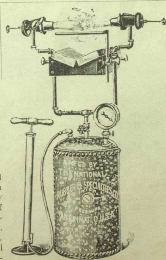 An illustration from Bicycle accessories and repair supplies : bicycles, motorcycle accessories, motor accessories : [catalogue, 1918, leaf 19