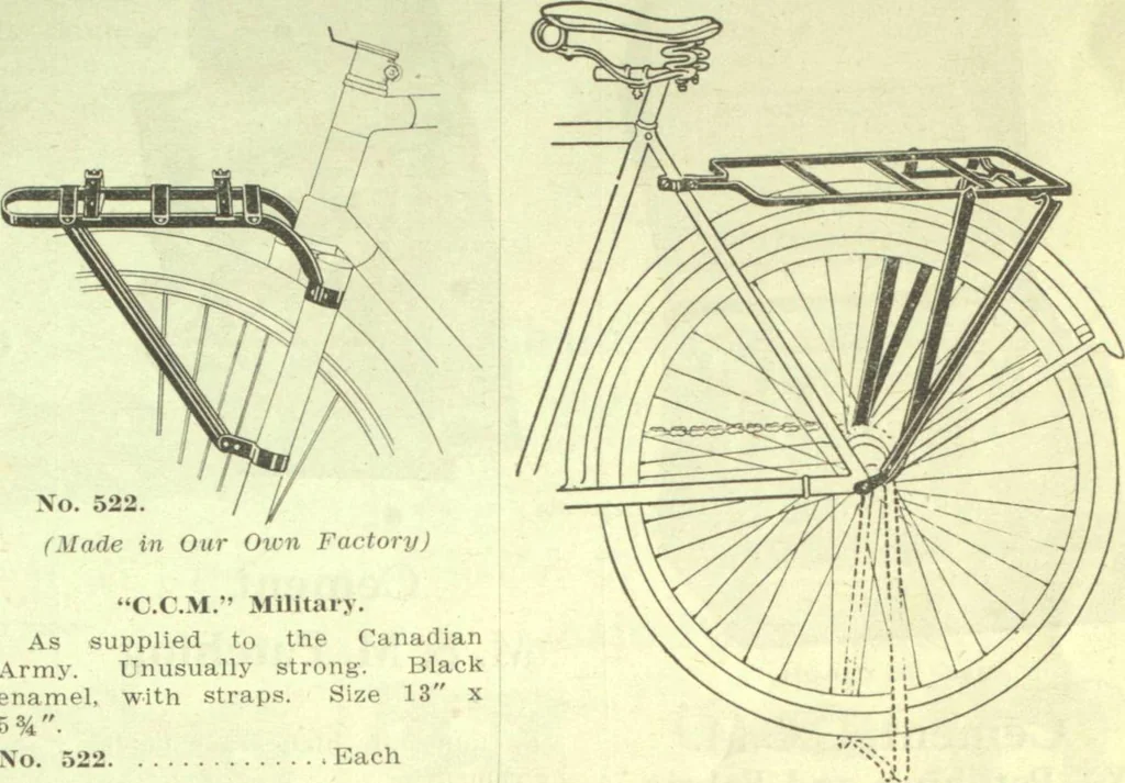 An illustration from Bicycle accessories and repair supplies : bicycles, motorcycle accessories, motor accessories : [catalogue, 1918, leaf 22
