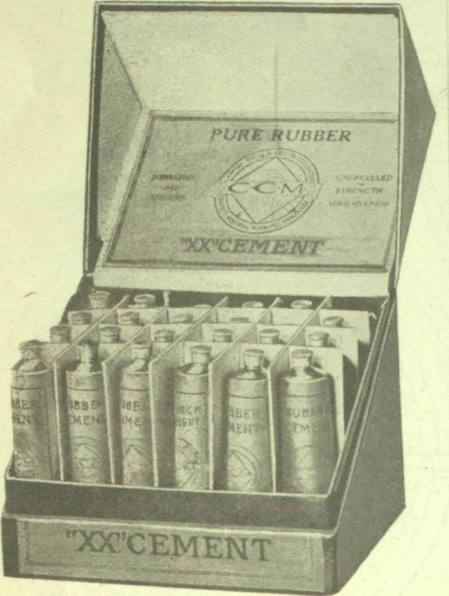 An illustration from Bicycle accessories and repair supplies : bicycles, motorcycle accessories, motor accessories : [catalogue, 1918, leaf 23