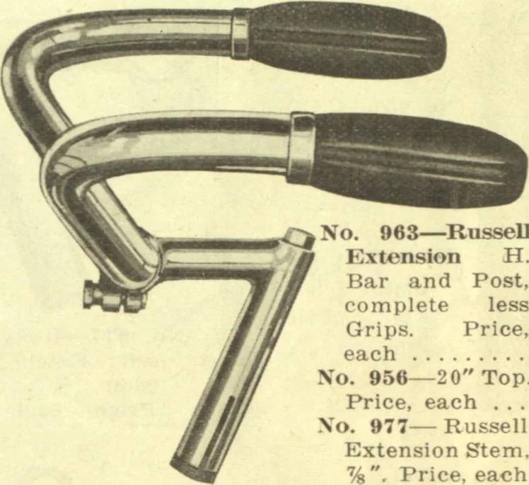 An illustration from Bicycle accessories and repair supplies : bicycles, motorcycle accessories, motor accessories : [catalogue, 1918, leaf 34